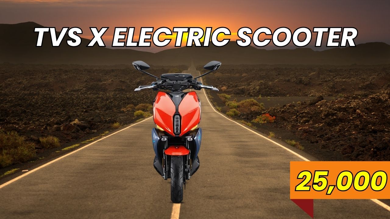 TVS X Electric Scooter